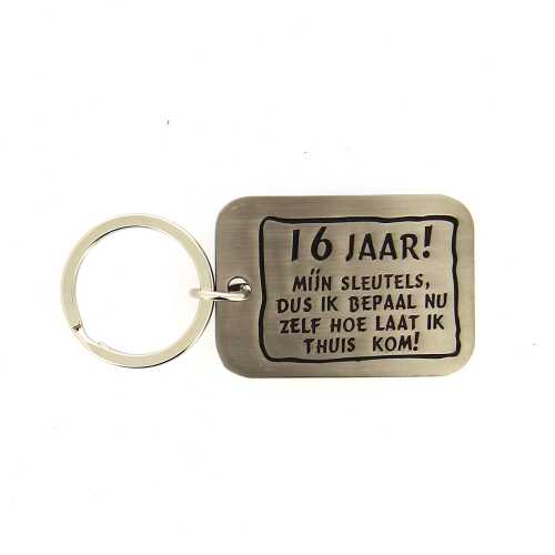 Sleutelhanger spreuk