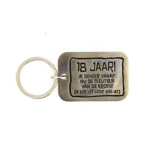 Sleutelhanger spreuk