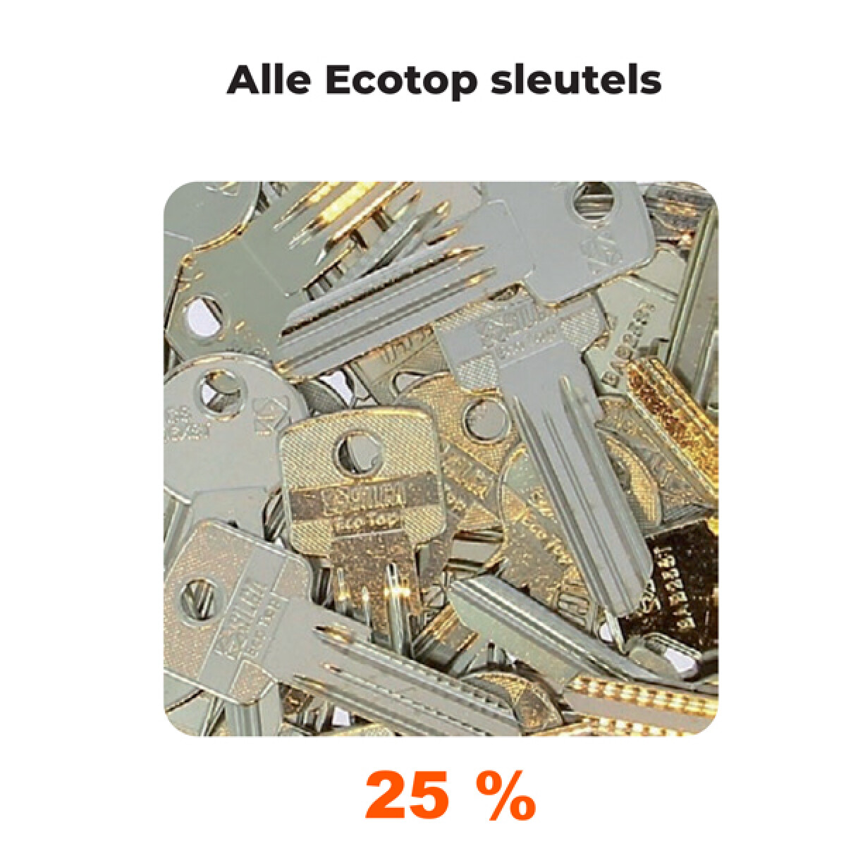 Ecotop sleutels