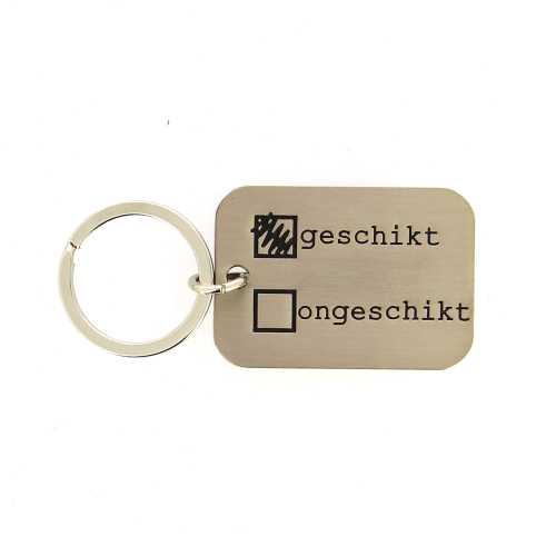 Sleutelhanger spreuk