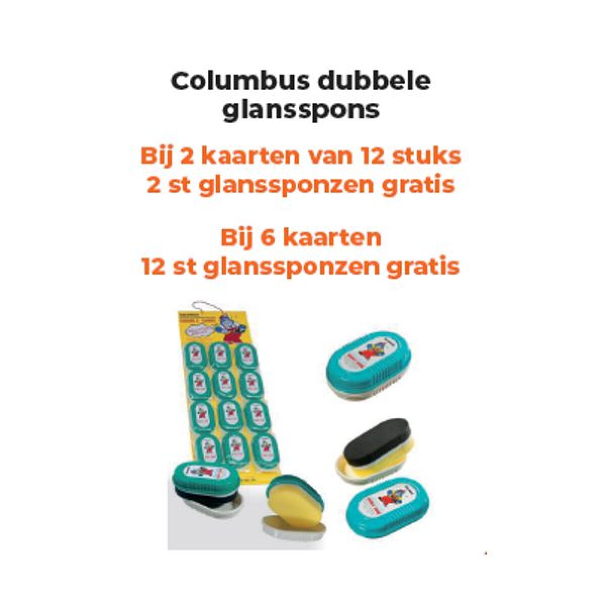 Columbus glansspons