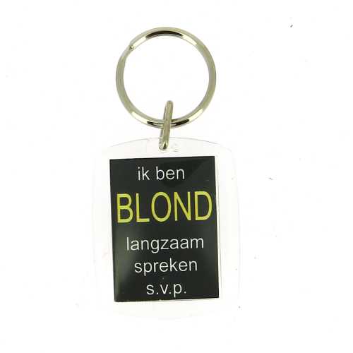 Sleutelhanger plexi